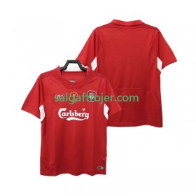 Liverpool 2004 Fodboldtrøjer Retro Hjemmebanesæt 2005 Kort ærmer